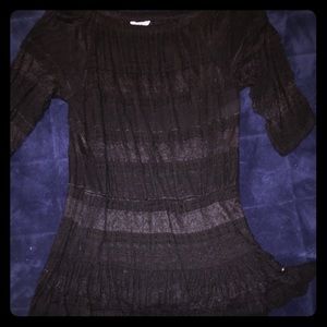 Knee length lacy dress